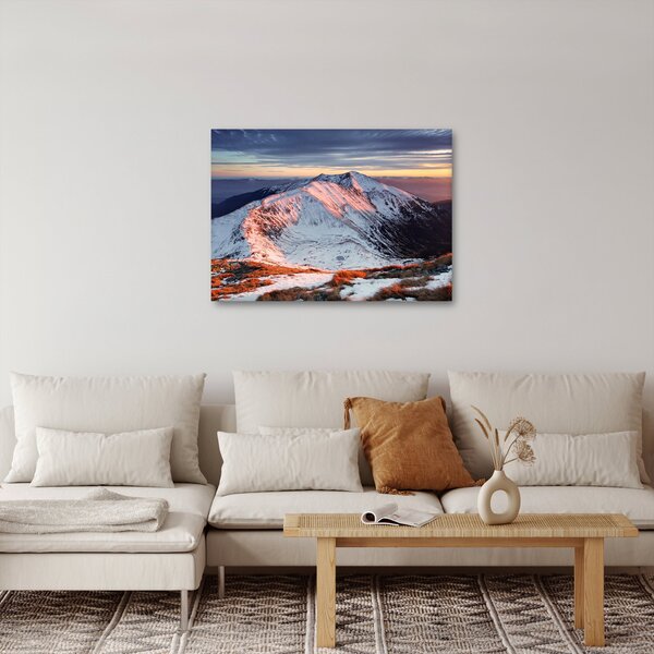 Slika - Zimska planinska panorama II. (70x50 cm)
