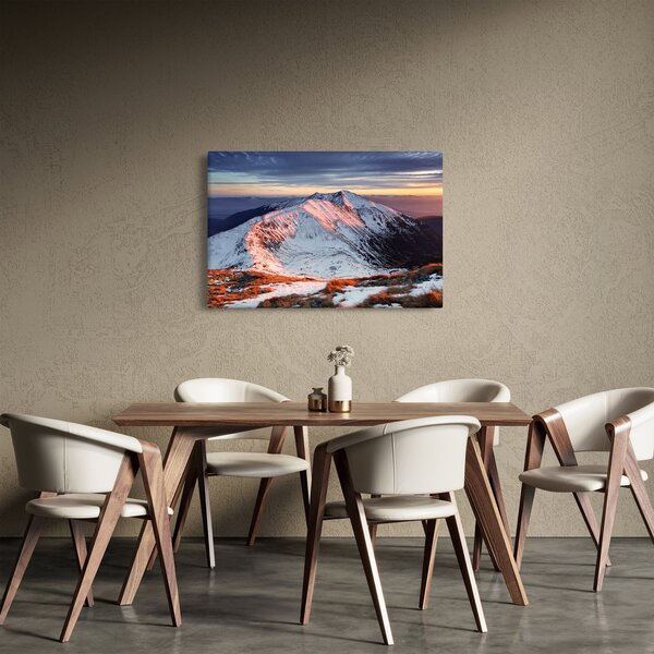 Slika - Zimska planinska panorama II. (90x60 cm)