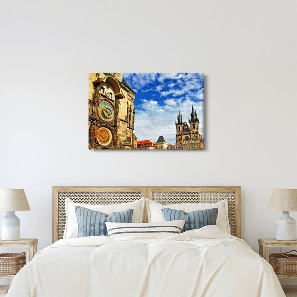 Slika - Praški astronomski sat (90x60 cm)