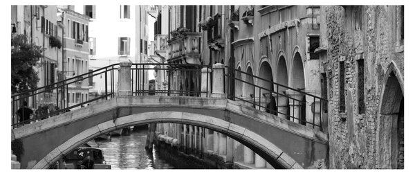 Slika - Pogled na Veneciju (120x50 cm)