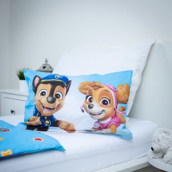 Pamučna dječja posteljina za dječji krevetić 100x135 cm Paw Patrol – Jerry Fabrics