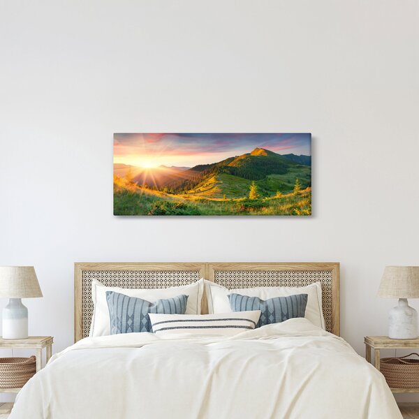 Slika - Ljetni krajolik (120x50 cm)