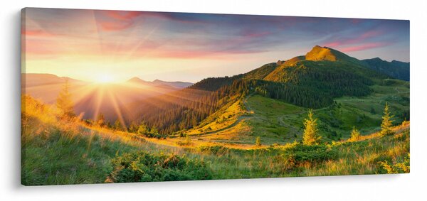 Slika - Ljetni krajolik (120x50 cm)