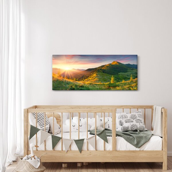 Slika - Ljetni krajolik (120x50 cm)