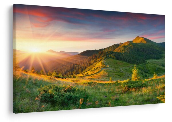 Slika - Ljetni krajolik (90x60 cm)