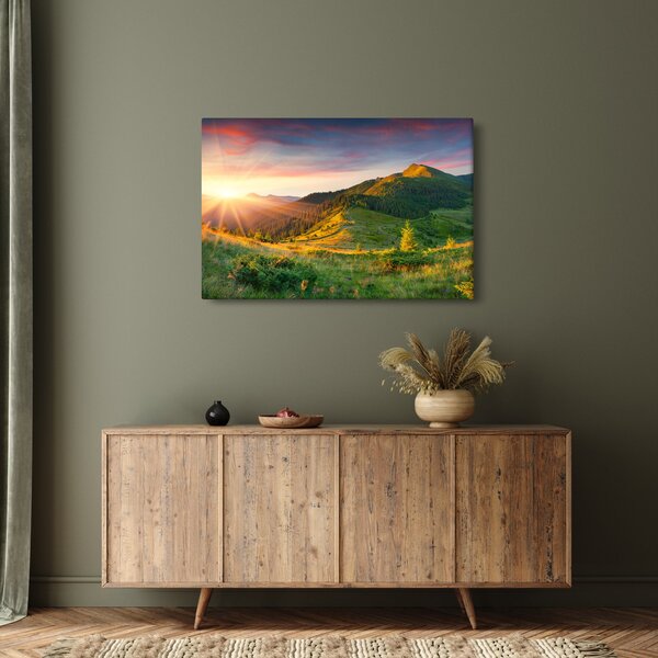 Slika - Ljetni krajolik (90x60 cm)