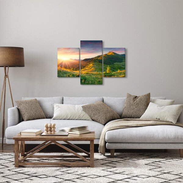 Slika - Ljetni krajolik (90x60 cm)