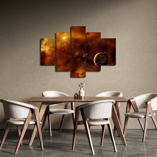 Slika - Planeti s maglicom (150x105 cm)