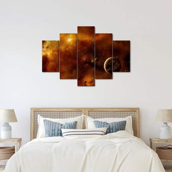 Slika - Planeti s maglicom (150x105 cm)
