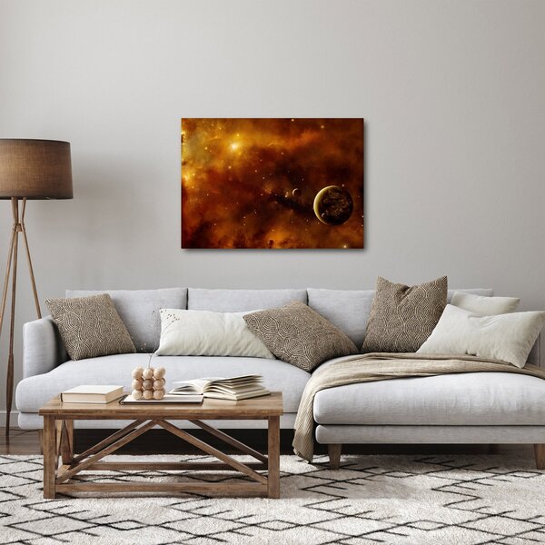 Slika - Planeti s maglicom (70x50 cm)