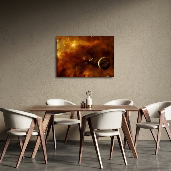 Slika - Planeti s maglicom (70x50 cm)