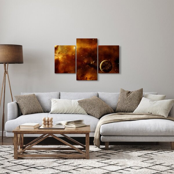 Slika - Planeti s maglicom (90x60 cm)
