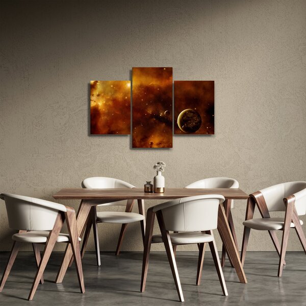 Slika - Planeti s maglicom (90x60 cm)