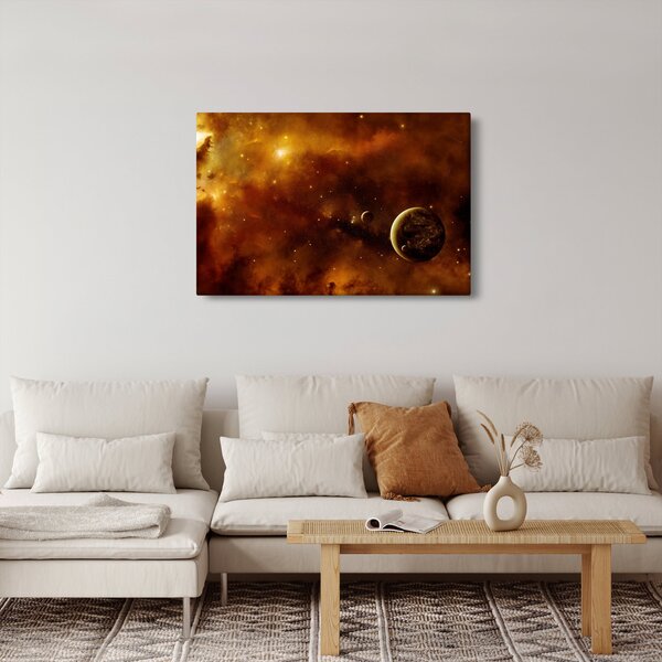 Slika - Planeti s maglicom (90x60 cm)