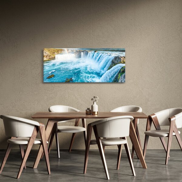 Slika - Vodopad Godafoss (120x50 cm)
