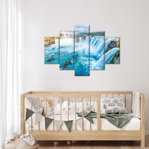 Slika - Vodopad Godafoss (150x105 cm)