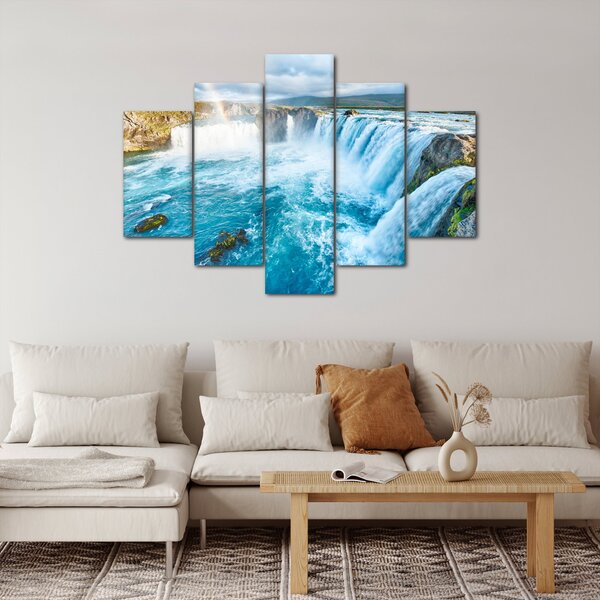 Slika - Vodopad Godafoss (150x105 cm)