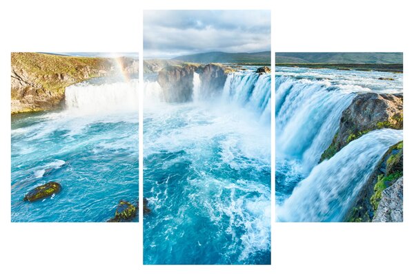 Slika - Vodopad Godafoss (90x60 cm)