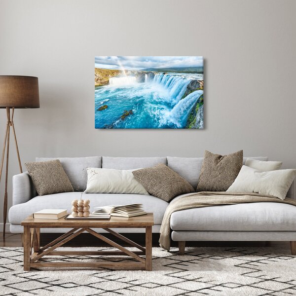 Slika - Vodopad Godafoss (90x60 cm)