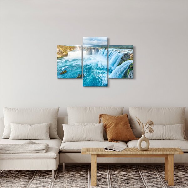 Slika - Vodopad Godafoss (90x60 cm)