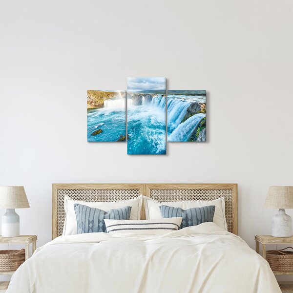 Slika - Vodopad Godafoss (90x60 cm)