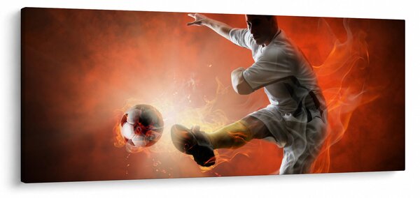 Slika - Nogometaš (120x50 cm)