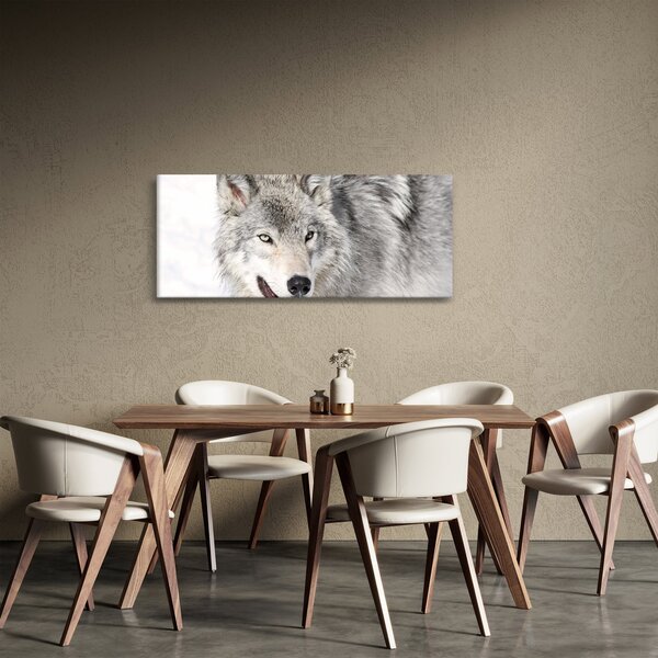 Slika - Vuk u prirodi (120x50 cm)