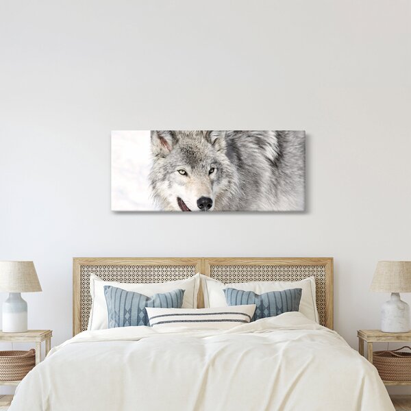 Slika - Vuk u prirodi (120x50 cm)