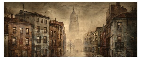 Slika - Slikarstvo grada (120x50 cm)