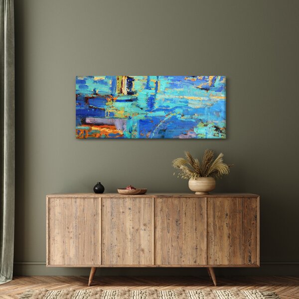 Slika - Apstraktna uljana slika (120x50 cm)