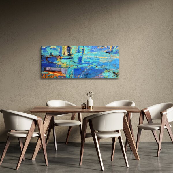 Slika - Apstraktna uljana slika (120x50 cm)
