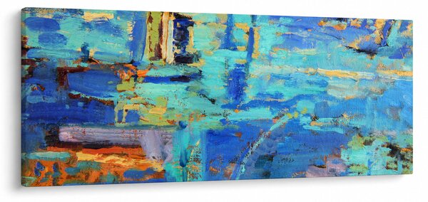 Slika - Apstraktna uljana slika (120x50 cm)
