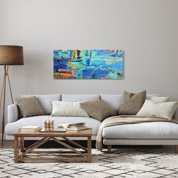 Slika - Apstraktna uljana slika (120x50 cm)