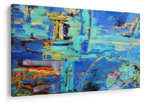 Slika - Apstraktna uljana slika (90x60 cm)