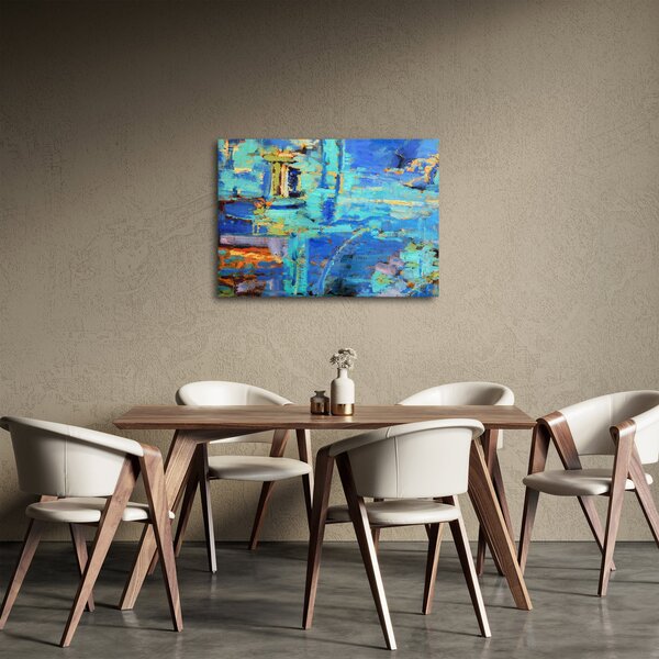 Slika - Apstraktna uljana slika (70x50 cm)