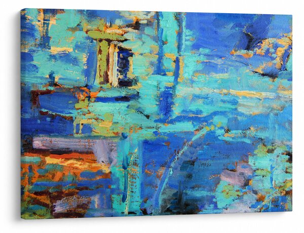Slika - Apstraktna uljana slika (70x50 cm)