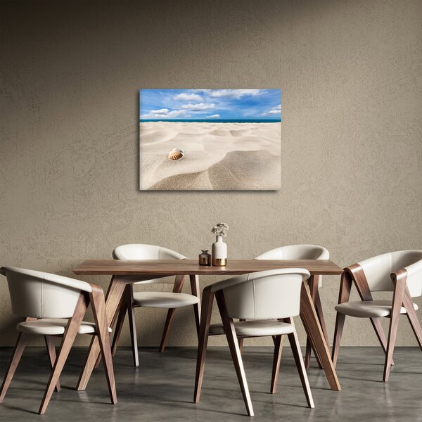 Slika - Školjke na plaži (70x50 cm)
