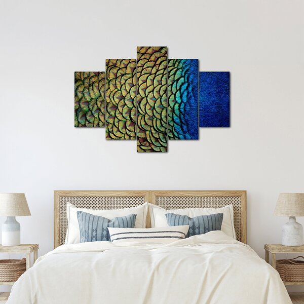Slika - Paunovo perje (150x105 cm)