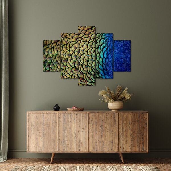 Slika - Paunovo perje (150x105 cm)