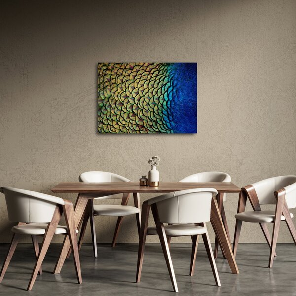 Slika - Paunovo perje (70x50 cm)