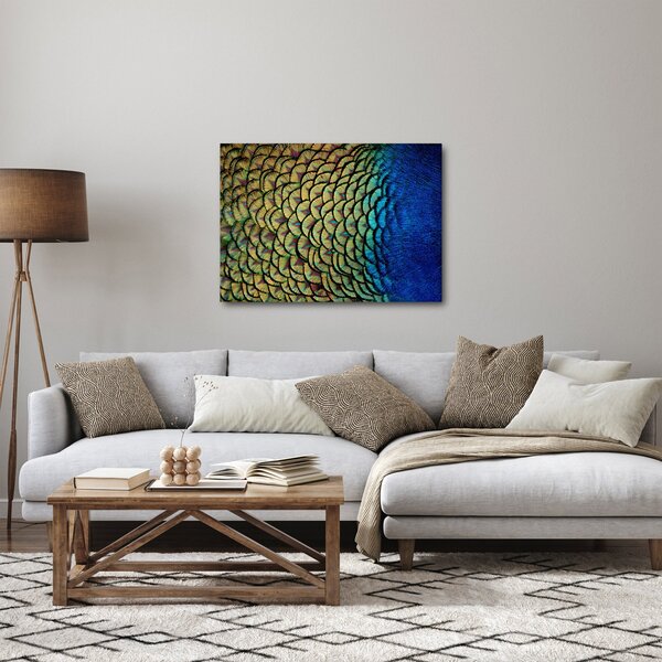 Slika - Paunovo perje (70x50 cm)
