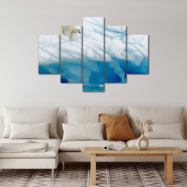 Slika - Polarni medvjed (150x105 cm)