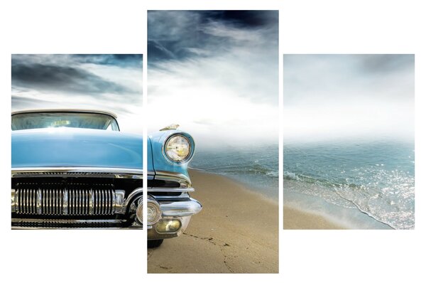 Slika - Vintage kabriolet (90x60 cm)