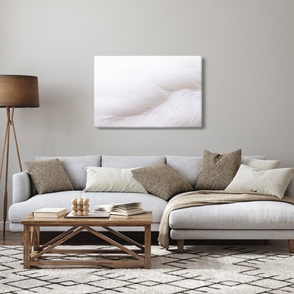 Slika - Bijelo pero (90x60 cm)