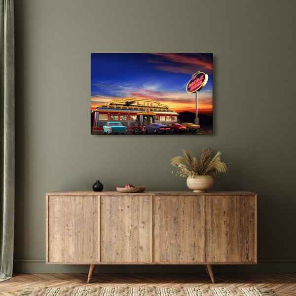 Slika - Večernji bar (90x60 cm)