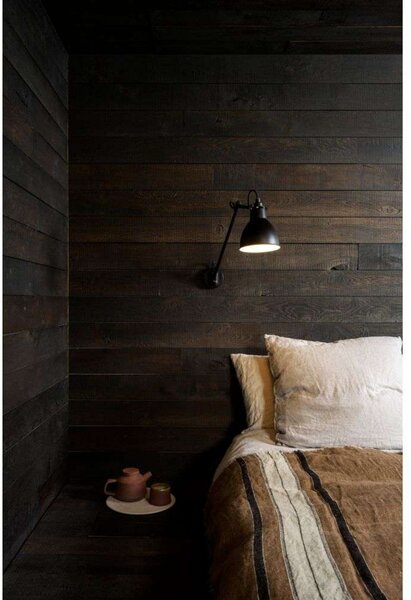 Lampe Gras 104 zidna svjetiljka, crna/crna/bakar – DCW