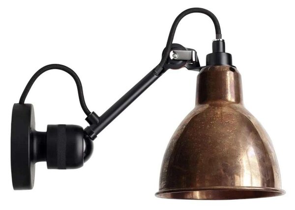 Zidna svjetiljka Lampe Gras 304CA, crna/sirovi bakar – DCW