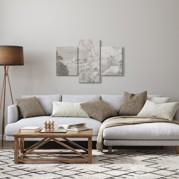 Slika - kineski krajolik (90x60 cm)
