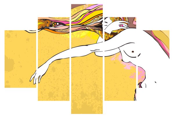 Slika - Djevojka (150x105 cm)