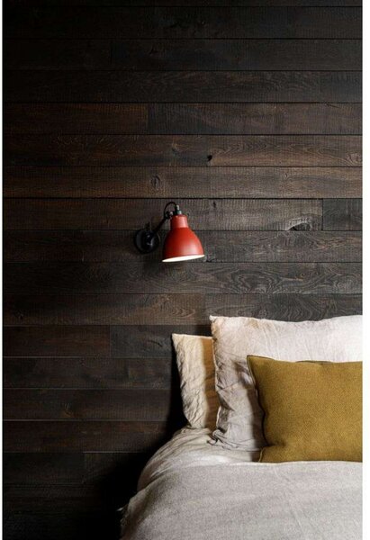 Lampe Gras 104 zidna svjetiljka, crna/crvena – DCW